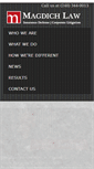 Mobile Screenshot of magdichlaw.com
